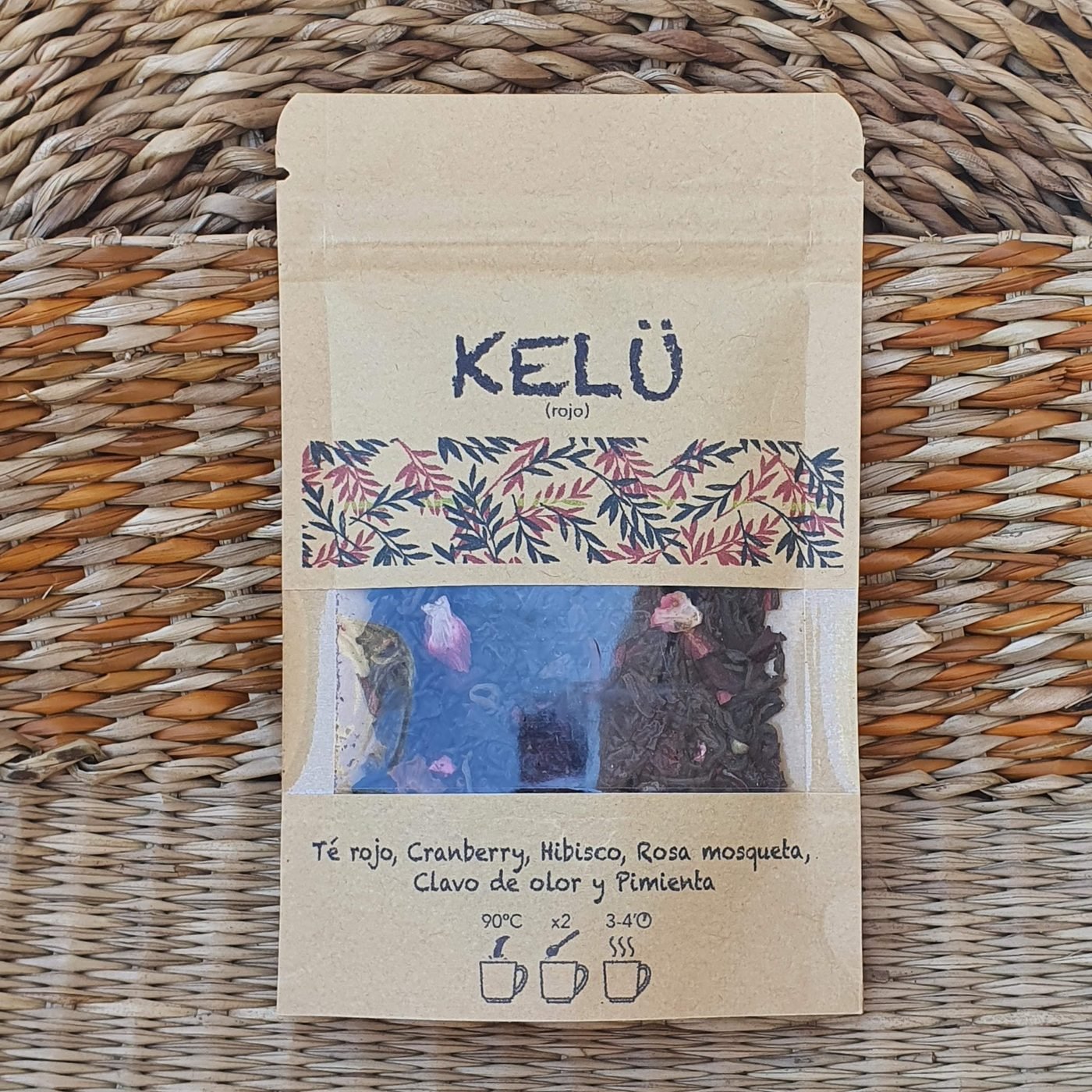 Branding de tés — packaging KELÜ